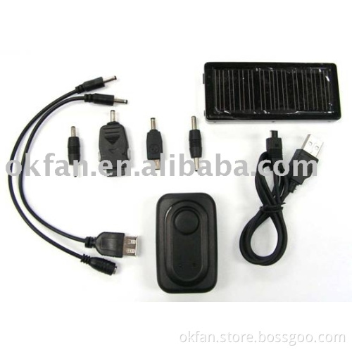 Multi-functional Solar charger for mp3 mp4 and cellphones